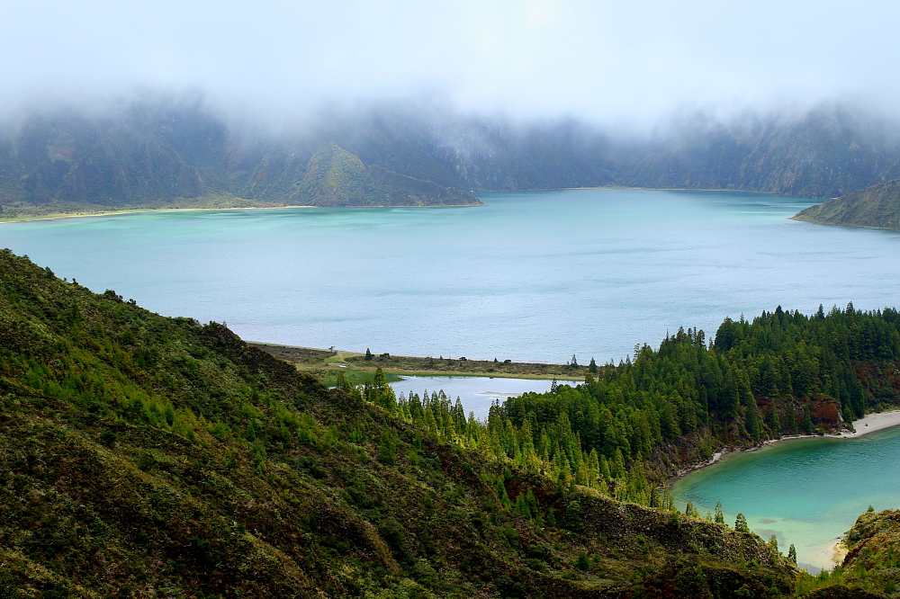 Lagoa do Fogo – trekking na Azorach