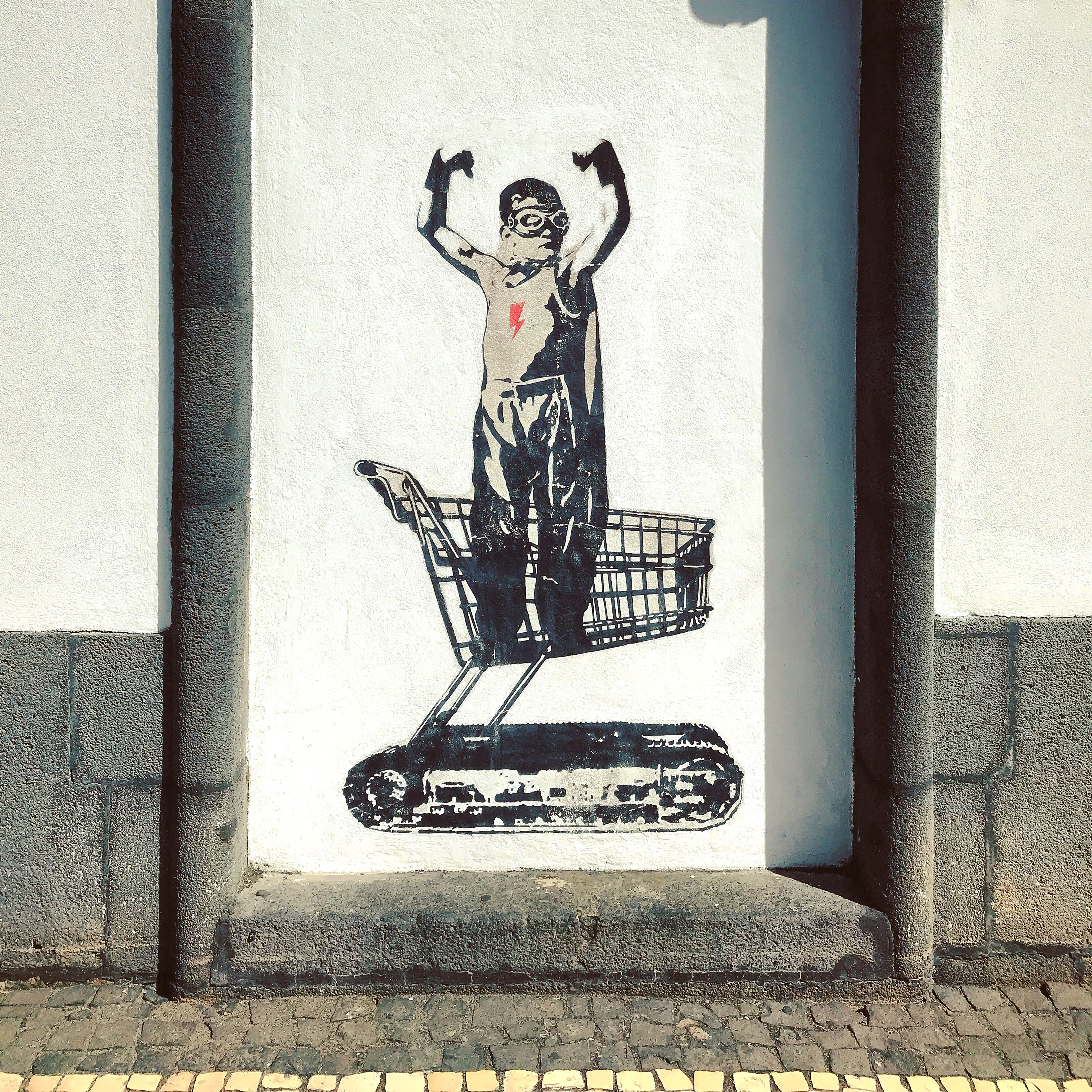Street art w Ponta Delgada