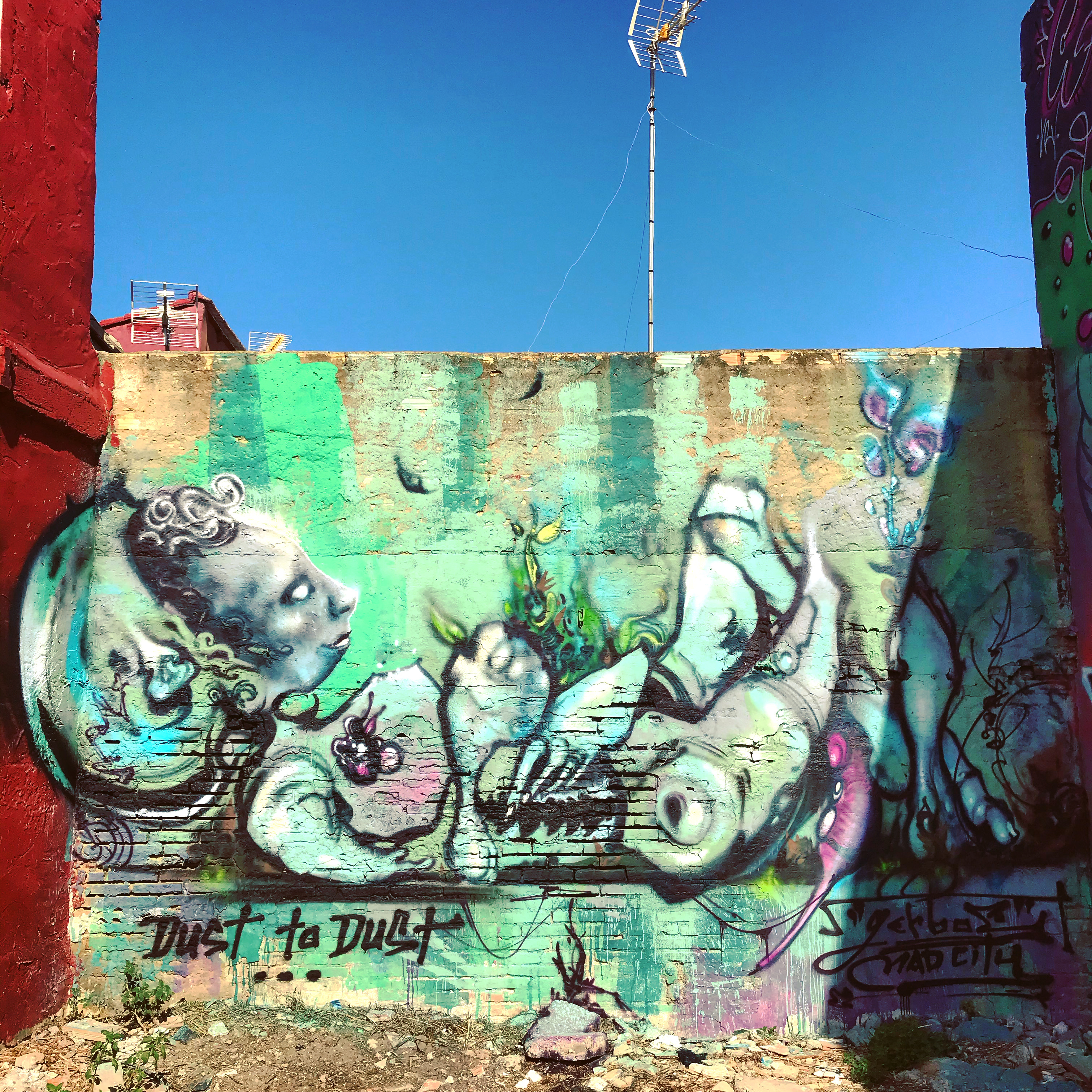 Street art w Walencji