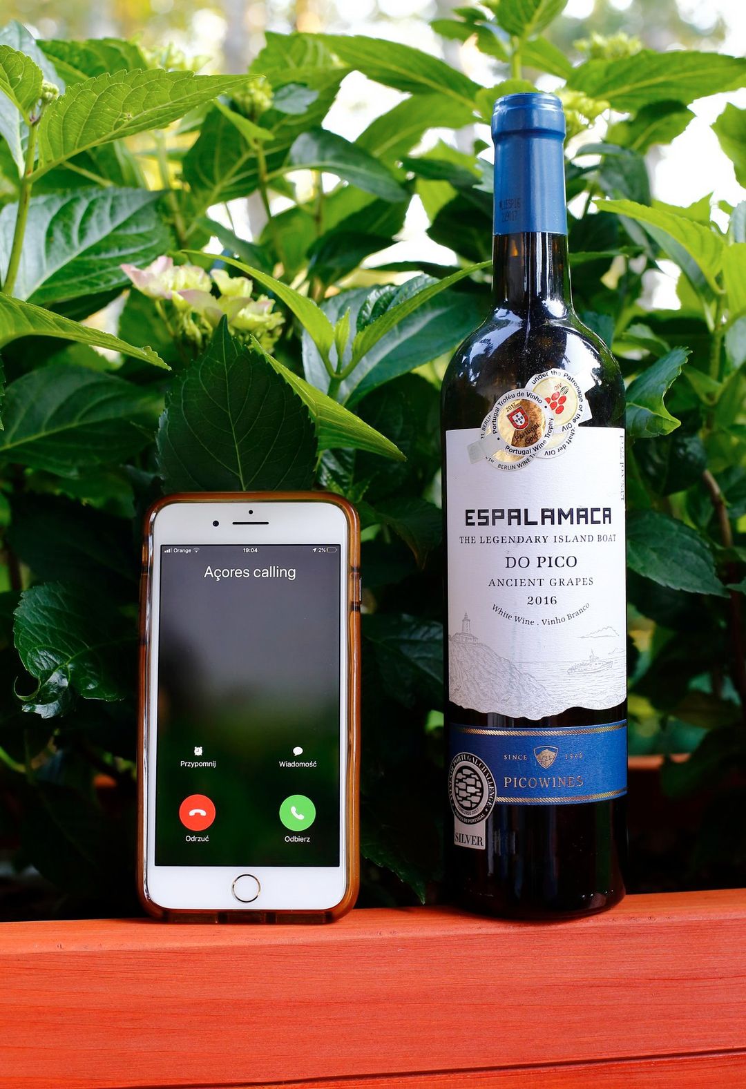 Wina z Azorów Pico Espalamaca