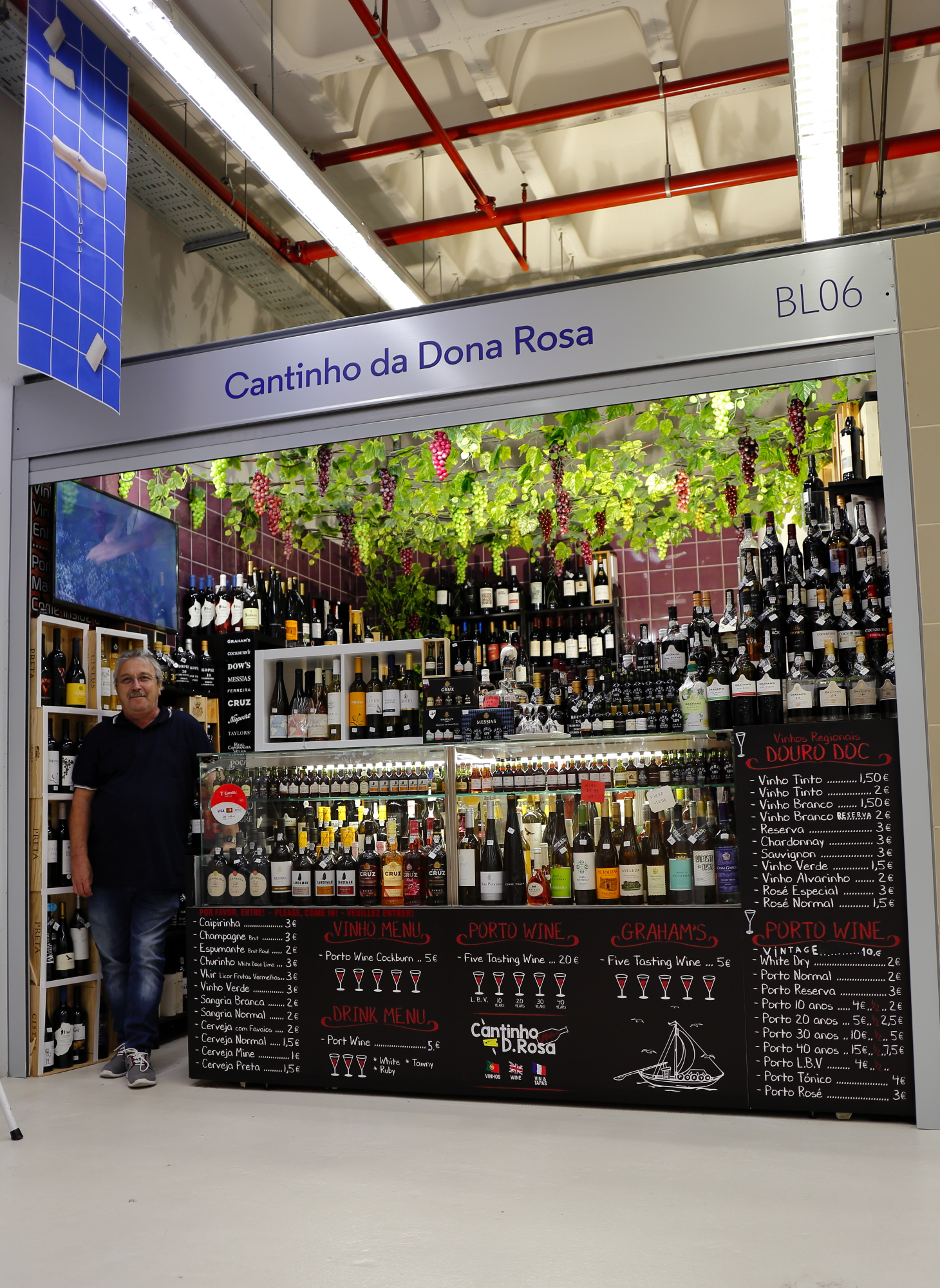 Porto wino, kawa i jedzenie