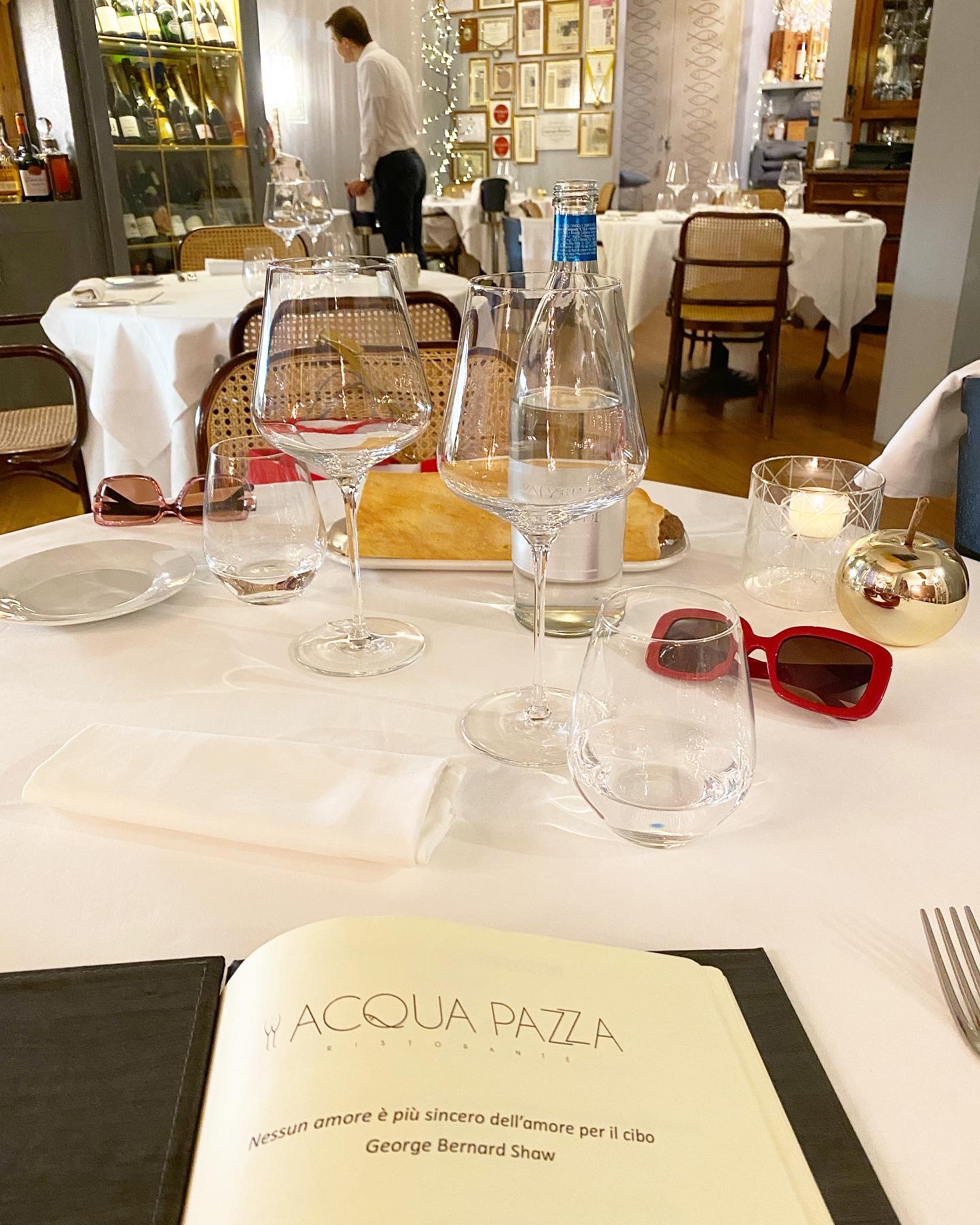Acqua Pazza - najlepsza restauracja z rybami i owocami morza w Bolonii