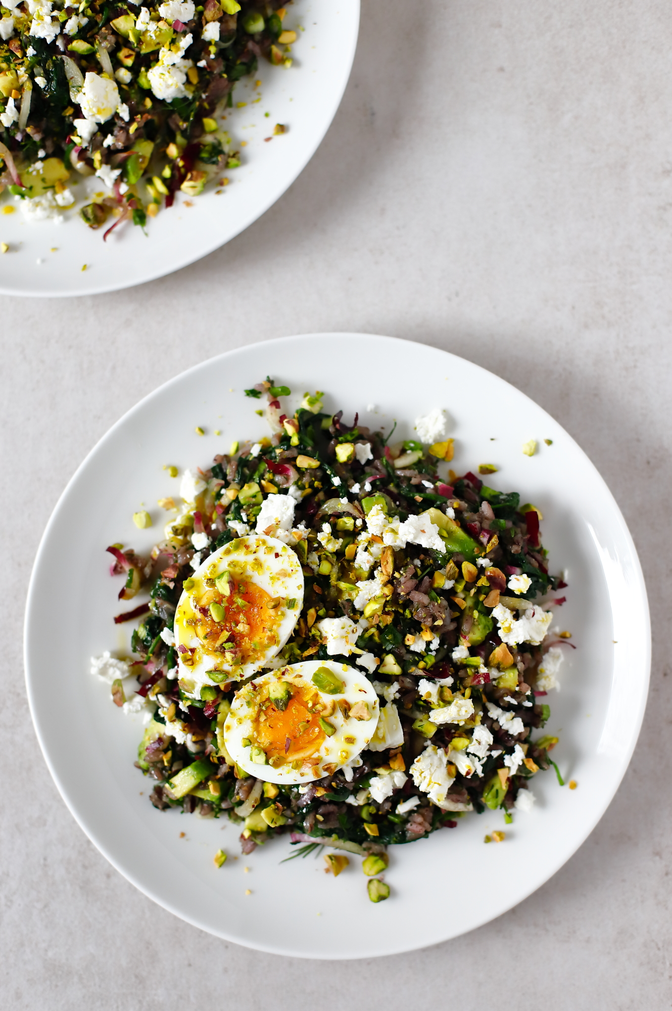 Sałatka z fioletowego ryżu Sałatka z fioletowego ryżu