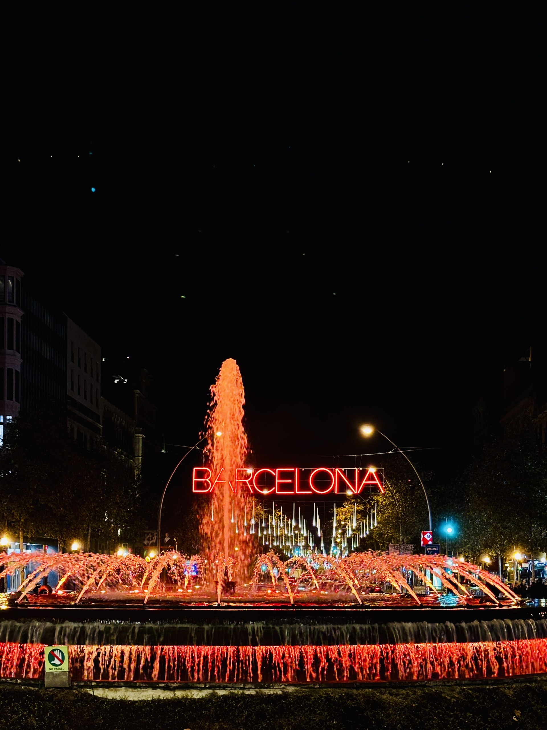 Barcelona w grudniu Barcelona w grudniu